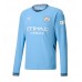 Maillot de foot Manchester City Domicile vêtements 2024-25 Manches Longues